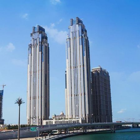 Bnbmehomes - Luxury 2B Apt - Al Habtoor - Amna Tower - 5044 دبي المظهر الخارجي الصورة