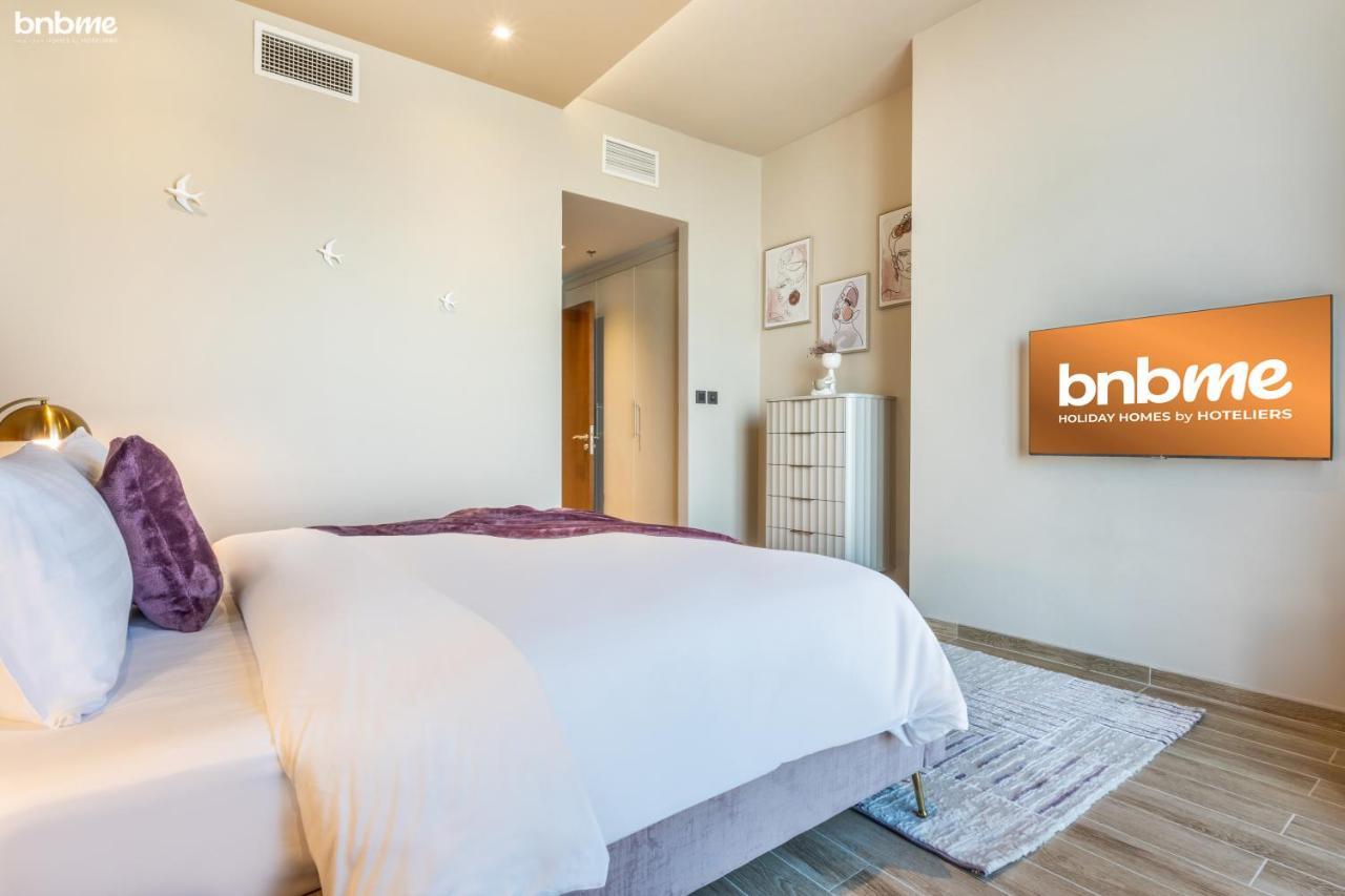 Bnbmehomes - Luxury 2B Apt - Al Habtoor - Amna Tower - 5044 دبي المظهر الخارجي الصورة