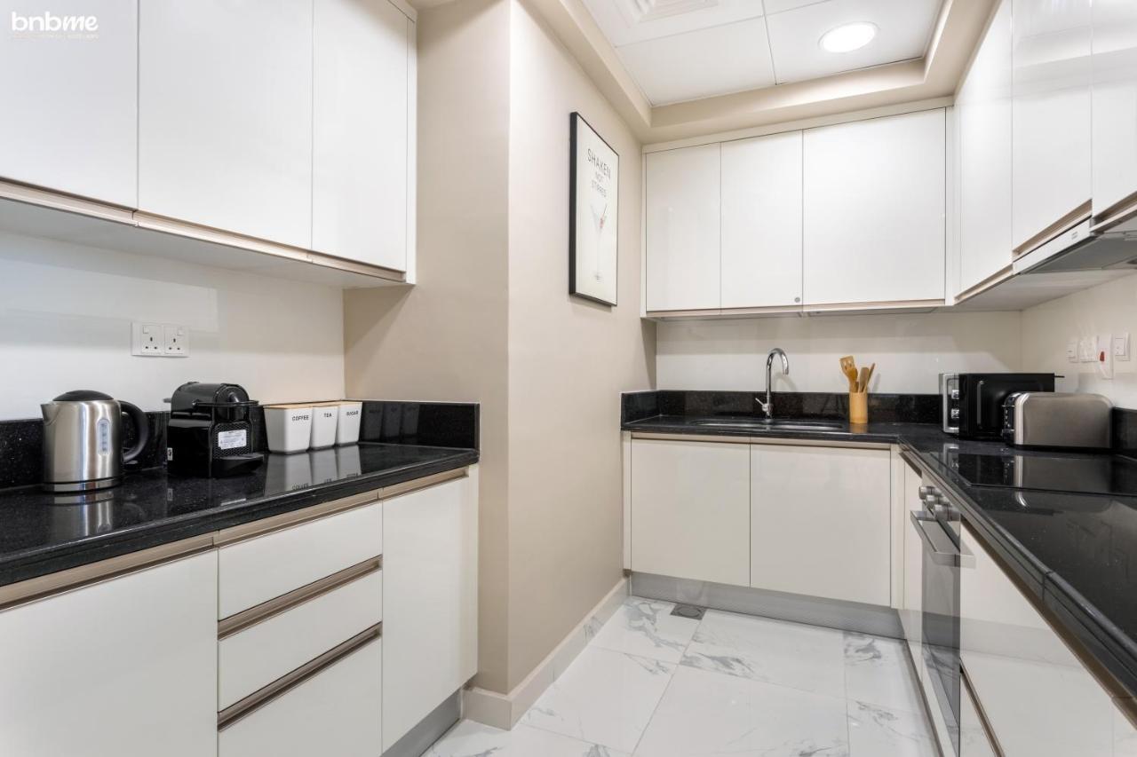 Bnbmehomes - Luxury 2B Apt - Al Habtoor - Amna Tower - 5044 دبي المظهر الخارجي الصورة