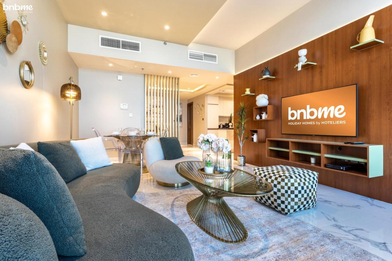 Bnbmehomes - Luxury 2B Apt - Al Habtoor - Amna Tower - 5044 دبي المظهر الخارجي الصورة