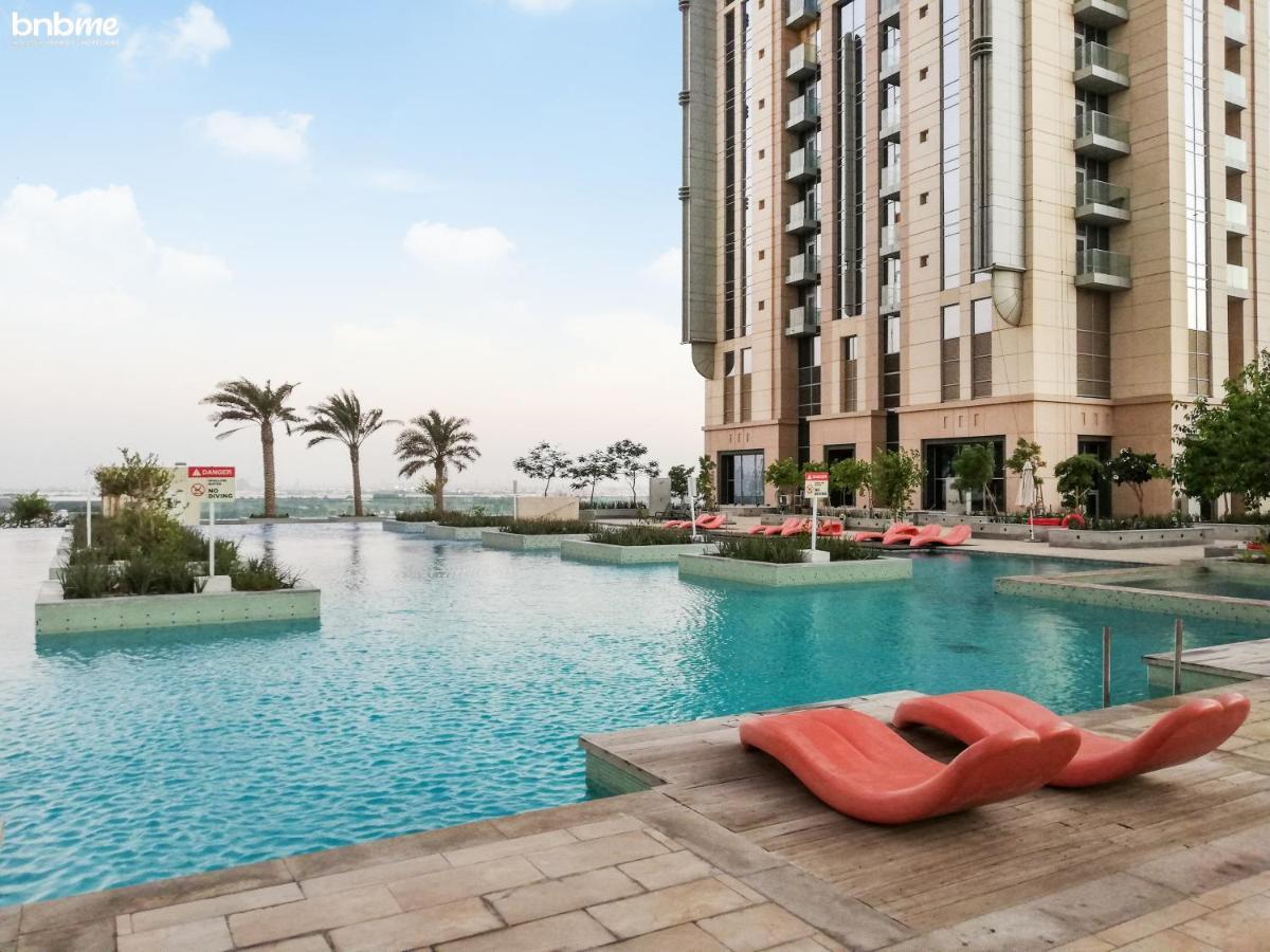 Bnbmehomes - Luxury 2B Apt - Al Habtoor - Amna Tower - 5044 دبي المظهر الخارجي الصورة