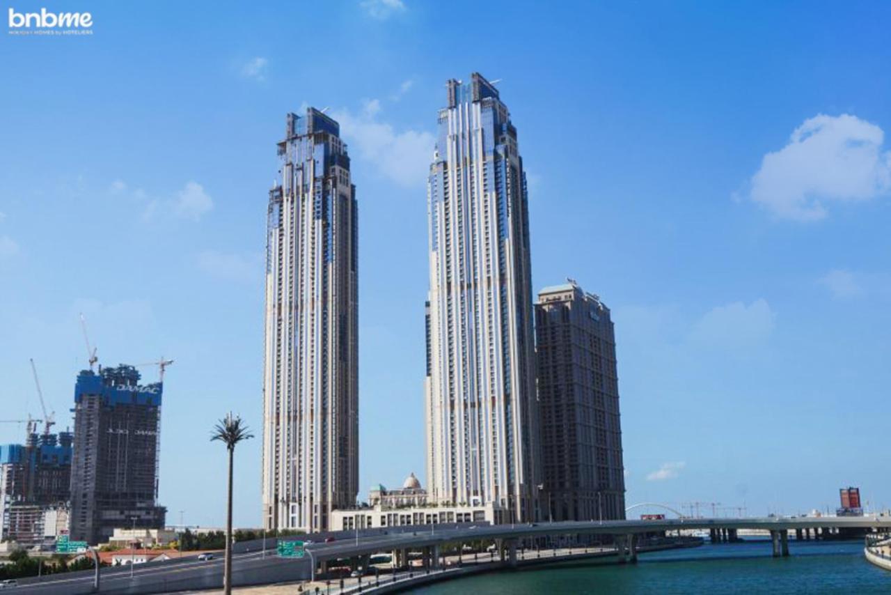 Bnbmehomes - Luxury 2B Apt - Al Habtoor - Amna Tower - 5044 دبي المظهر الخارجي الصورة